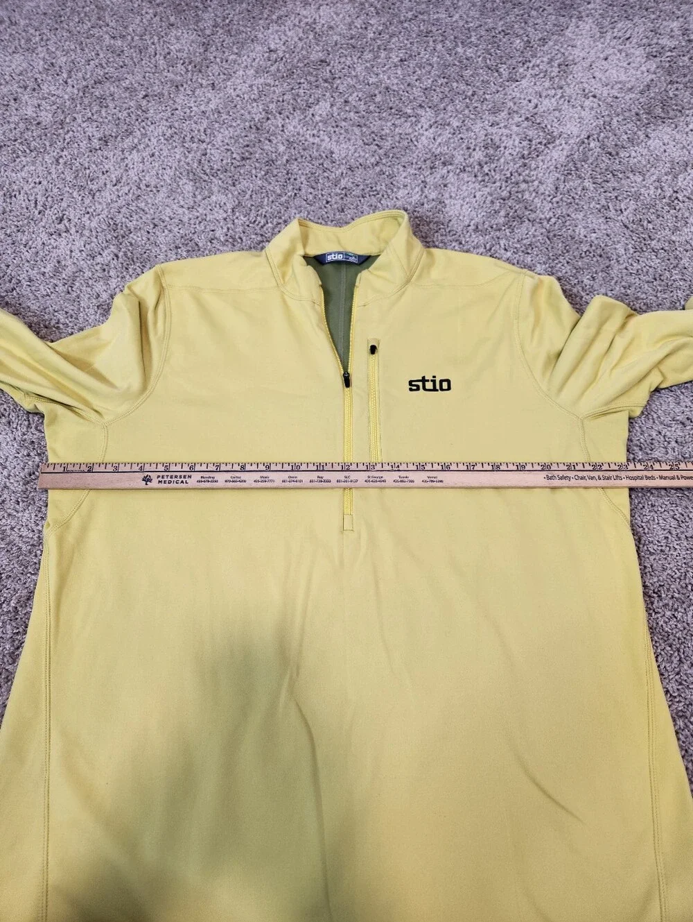 Stio Men's Fremont Stretch Fleece Half Zip Pullover Size XL - Picture 6 of 7